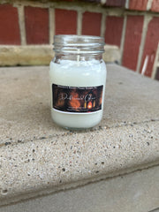 Driftwood Glow-3oz-Mason Jar Candle-salted citrus & driftwood fragrance