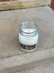Driftwood Glow-3oz-Mason Jar Candle-salted citrus & driftwood fragrance