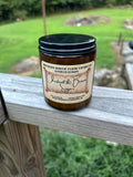 Chestnut & Brown Sugar – 8oz Amber Jar Candle – Cotton Wick