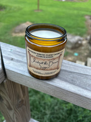 Chestnut & Brown Sugar-8oz -Amber Jar-Candle