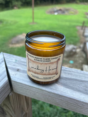 Cranberry Harvest-8oz -Amber Jar-Scented Candle