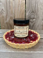 Cranberry Harvest-8oz -Amber Jar-Scented Candle