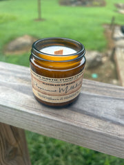 Peppermint Milkshake-4oz -AmberJar-Candle