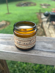 Cranberry Apple Marmalade-4oz-Amber Jar Candle