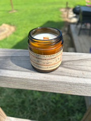 Frosted Sugar Plum-4oz-Amber Jar-Candle