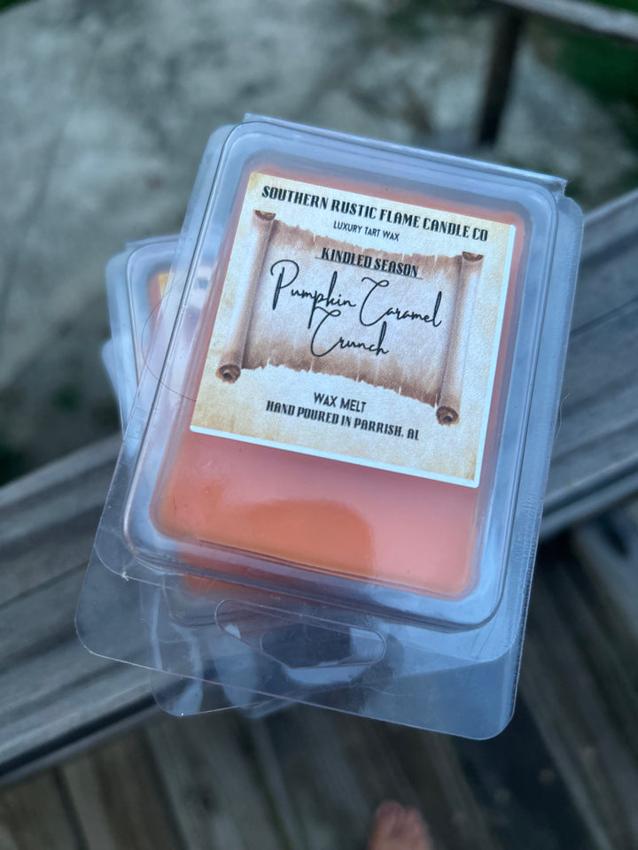 Pumpkin Caramel Crunch – Hand-Poured Wax Melt
