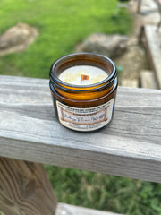Blueberry Pecan Waffle 2oz amber jar candle