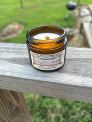 Blueberry Pecan Waffle 2oz amber jar candle