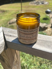 Roasted Honey Butter 9oz Amber Jar Candle