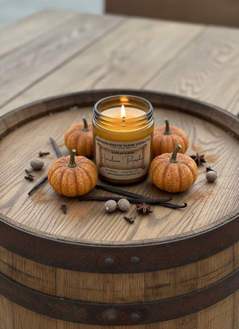 Heirloom Pumpkin 9oz Amber Jar Candle