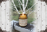 Birch & Black Pepper-9oz Hand-Poured Candle-Wood Wick- Southern Rustic Candle