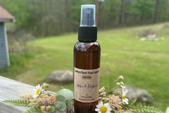 4oz-Amber & Driftwood-Hand Poured Scented-Room-Linen Spray