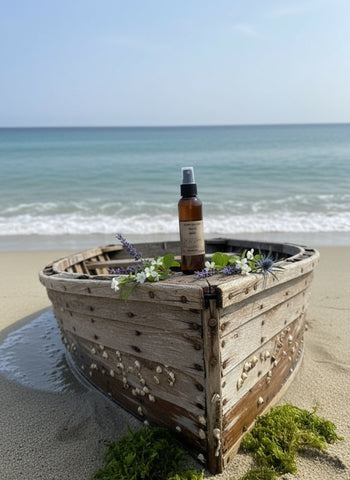 4oz-Sea Salt Blossom-Hand Poured Scented / Room-Linen Spray