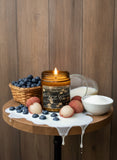 Blueberry Lychee & Sugar Milk- 9oz- Hand-Poured Scented Candle-Southern Rustic Candle Co