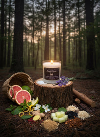 Midnight Reserve-10oz- Hand-Poured Scented Candle- #2 Signature Collection- Southern Rustic Candle Co Blended